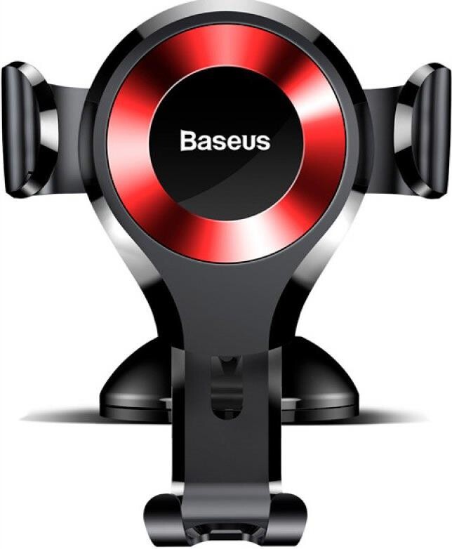 Автомобильный держатель Автомобильный держатель телефона Baseus Osculum, Black+red (SUYL-XP09)