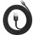 Кабель Baseus Cafule USB Type-C 1м Black-Grey