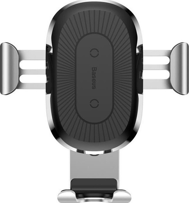Зарядное устройство Baseus Wireless Charger Gravity Car Mount Silver (WXYL-0S)