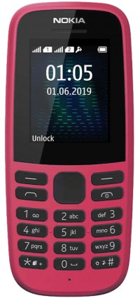 Мобильный телефон Nokia 105 DS TA-1174 2019 Pink