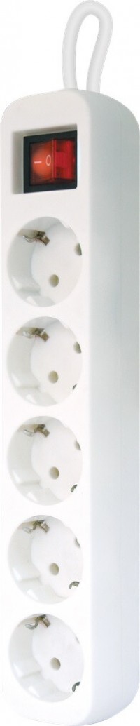 Сетевой фильтр Defender S518 1.8м, 5 розеток, белый (99241)