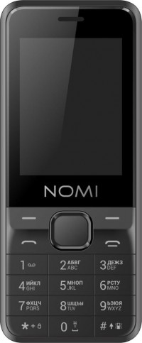 Мобильный телефон Nomi i2402 Black (Черный)
