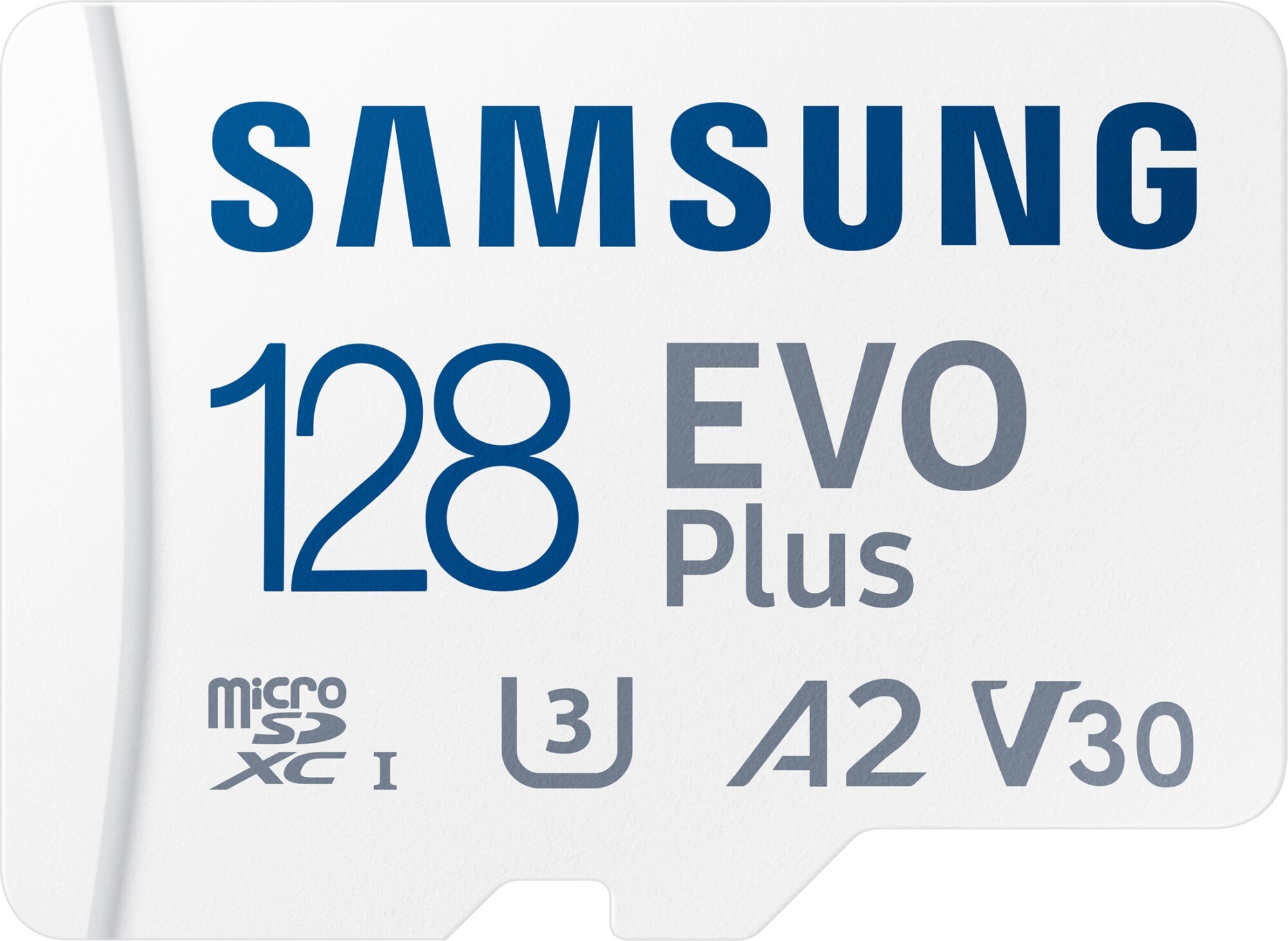 Карта памяти Samsung Evo Plus microSDXC 128GB UHS-I U3 V30 A2 + SD адаптер (MB-MC128KA/EU)