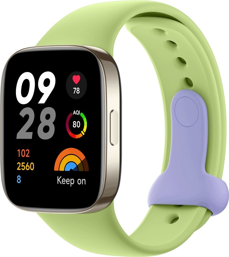 Ремешок Redmi Watch 3 Silicone Strap Lime Green (Зеленый)
