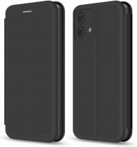 Чехол MAKE Flip черный для Motorola G84