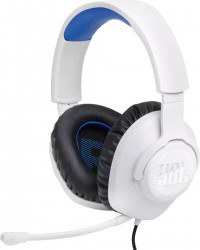 Наушники JBL Quantum 100P (JBLQ100PWHTBLU) White/Blue