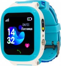 Детские смарт-часы AmiGo GO004 Splashproof Camera+LED Blue