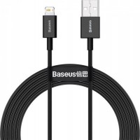 Кабель Baseus USB to Lightning 2.4A 2m (CALYS-C01) черный