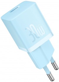 Зарядное устройство Baseus GaN5 FC mini 1C 30W (CCGN070603) голубой
