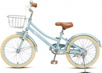 Велосипед спортивный детский Montasen 20'' Steel M8034 BLUE (with basket)