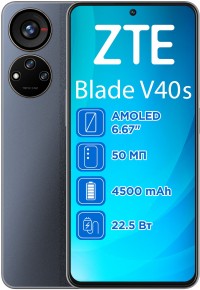 ZTE V40S 6/128GB Black