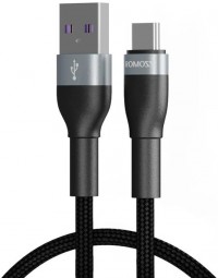 Кабель Romoss USB to Type-C 3A 1m (CB3031-631-G43H) черн.
