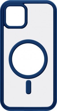 Чехол ColorWay Smart Matte MagSafe синий для iPhone 14 Plus
