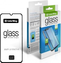 Защитное стекло ColorWay 9H FC glue черное для Samsung A05s