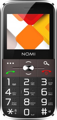 Мобильный телефон Nomi i220 Black (Черный)