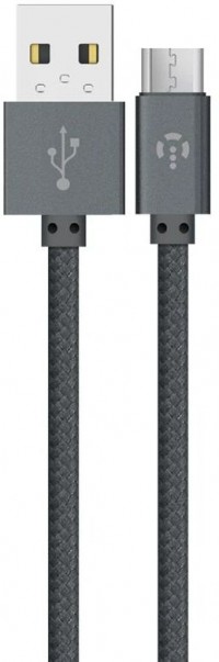 Кабель Intaleo USB to Micro 3A 2м (CBGNYM2) серый