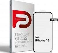 Защитное стекло ArmorStandart Black(ARM71483)для Apple iPhone 15