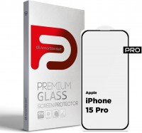 Защитное стекло ArmorStandart Black(ARM71484) для Apple iPhone 15 Pro