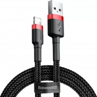 Кабель Baseus USB to Lightning 1.5A 2m (CALKLF-C19) красный/черный
