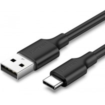 Кабель UGREEN US287 USB to Type-C 3A 1,5m черный