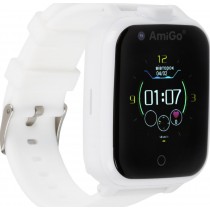 Детские смарт-часы с видеозвонком AmiGo GO006 GPS 4G WIFI VIDEOCALL White