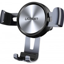 Автодержатель UGREEN LP130 Gravity Drive Air Vent Mount Phone Holder серый
