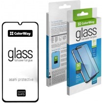 Защитное стекло ColorWay 9H FC glue черное для Samsung Galaxy M34