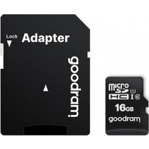 Карта памяти Goodram microSDHC 32GB UHS-I class 10 + adapter (M1AA-0320R12)