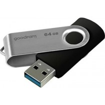 Флеш-память USB Goodram UTS3 (Twister) 64GB Black USB 3.0 (UTS3-0640K0R11)