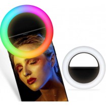 Селфи кольцо XOKO BS-007U Black RGB LED 9см