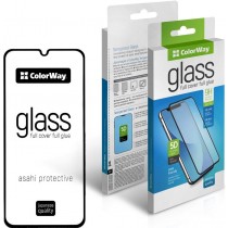 Защитное стекло ColorWay 9H FC glue черное для Samsung A05s