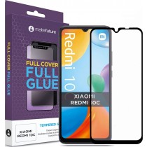 Защитное стекло MakeFuture FC FG черное для Xiaomi Redmi 10C