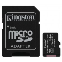 Карта памяти Kingston 64GB microSDXC Canvas Select Plus 100R A1 C10 + SD адаптер (SDCS2/64GB)