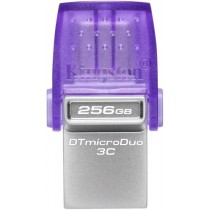 Флеш-память USB Kingston DT microDuo 3C 256GB USB-A+USB-C (DTDUO3CG3/256GB)