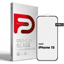 Защитное стекло ArmorStandart Black(ARM71483)для Apple iPhone 15