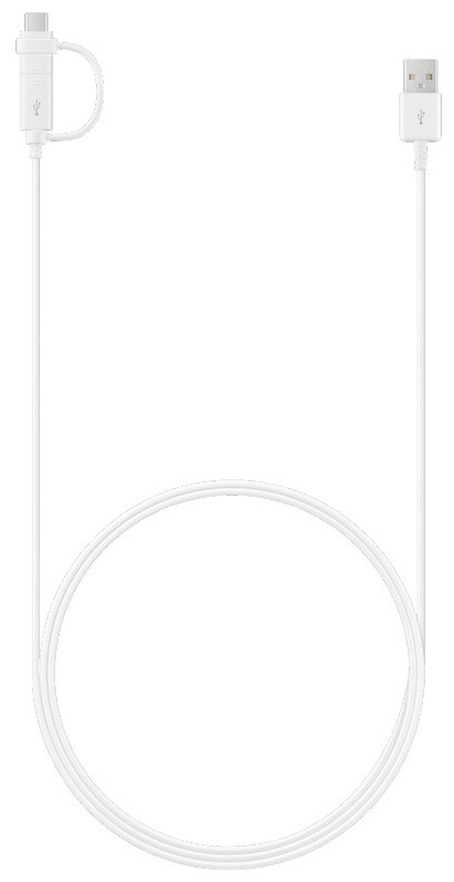 Кабель Samsung Combo Type-C & MicroUSB White EP-DG930DWEGRU