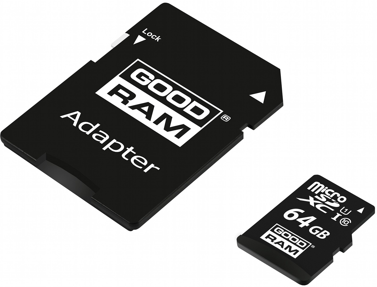Карта пам'яті Goodram microSDXC 64GB UHS-I class 10 + adapter (M1AA-0640R12)