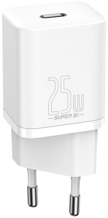 Зарядний пристрій Baseus Super Si 1C 25W (CCSP020102) білий
