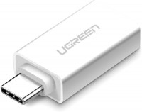 Адаптер UGREEN US173 OTG Type-C/USB-A 3.0 (30555) білий