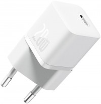Зарядний пристрій Baseus GaN5 FC mini 1C 20W (CCGN050102) білий