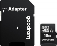 Карта пам'яті Goodram microSDHC 32GB UHS-I class 10 + adapter (M1AA-0320R12)