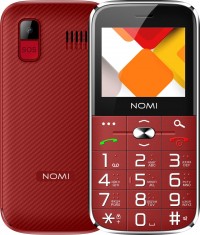 Мобильный телефон Nomi i220 Red (Червоний)