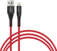 Кабель Intaleo USB - Lightning 1,2м (CBRNYL1) червоний