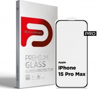 Захисне скло ArmorStandart Black(ARM71485) для Apple iPhone 15 Pro Max