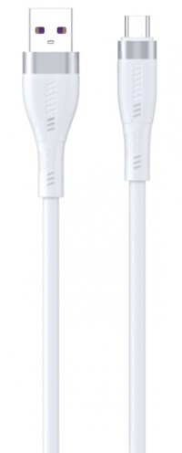 Кабель Golf USB to MicroUSB 3А 1m (GC-115m) білий