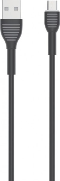 Кабель Golf USB to MicroUSB 3А 1m (GC-108m) чорний