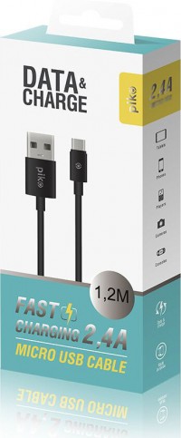 Кабель Piko Micro USB 1,2м CB-UM11 Black