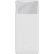 Зовнішня акумуляторна батарея Baseus Bipow 20000mAh 15W (+USB/Micro) (PPBD050102) білий