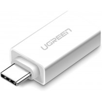 Адаптер UGREEN US173 OTG Type-C/USB-A 3.0 (30555) білий
