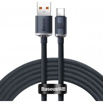 Кабель Baseus USB to Type-C 100W 2m (CAJY000501) чорний